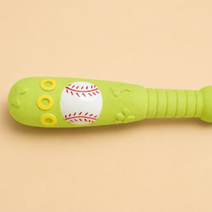 Batte de baseball en latex pour chien