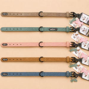 Collier Doggy en simili cuir pour chien