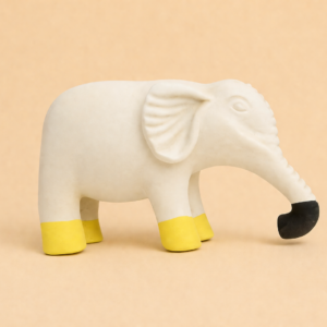 Éléphant en latex pour chien