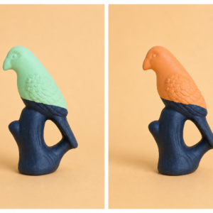 Oiseau en latex pour chien