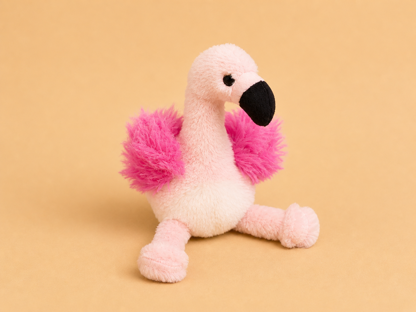 Peluche flamant rose pour chien