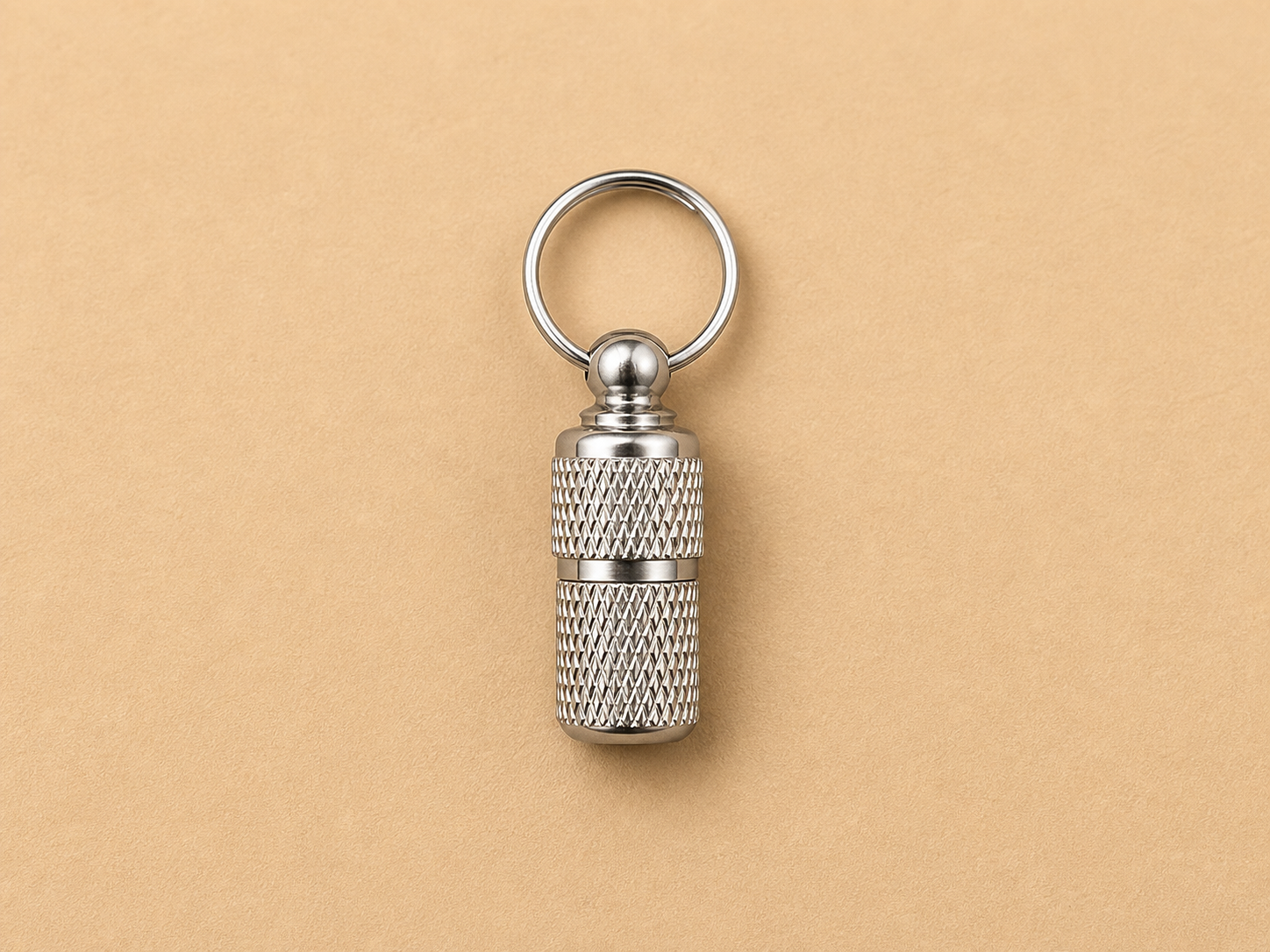 Tube identité en métal pour collier de chien