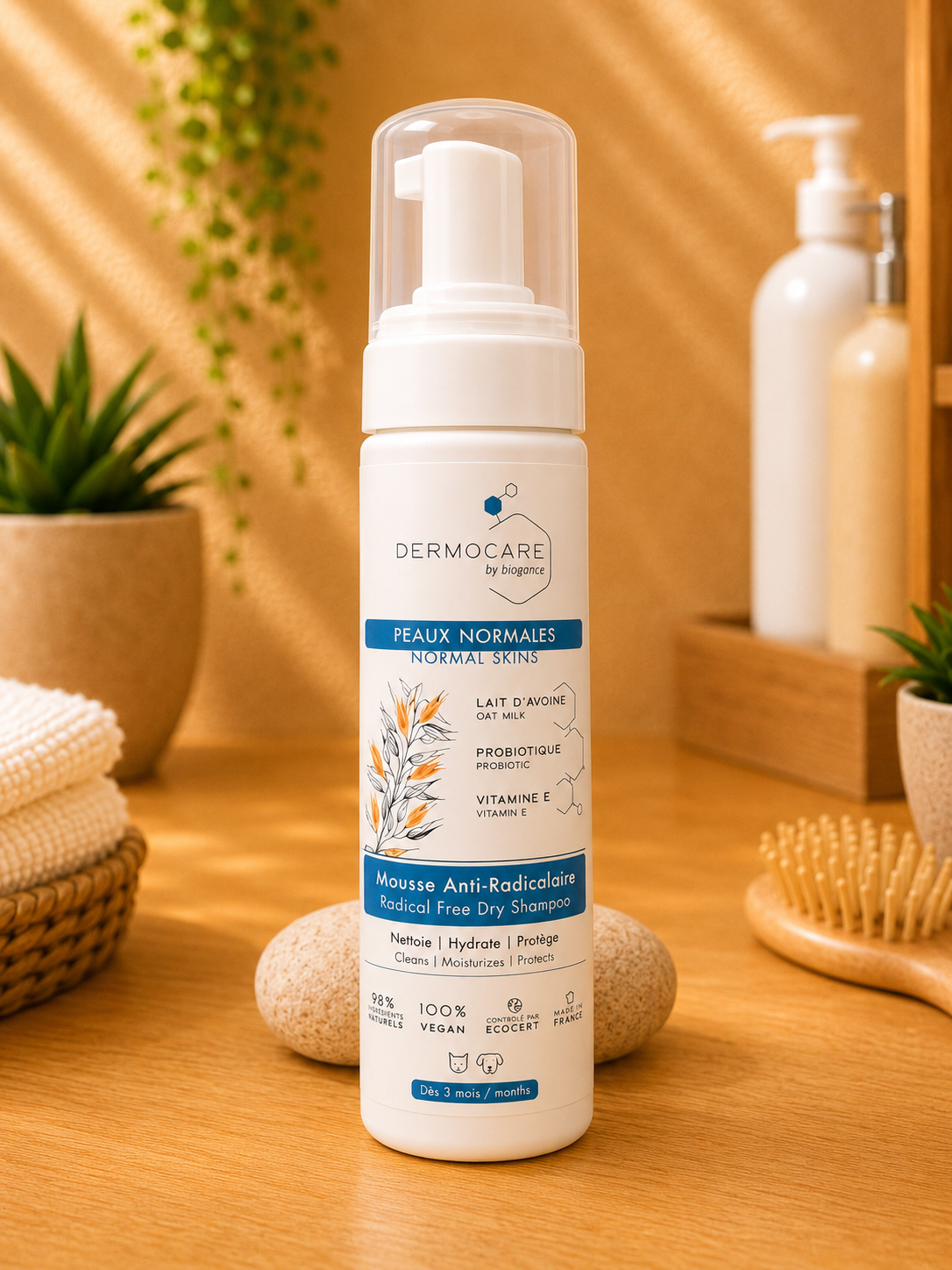 Mousse Anti-radicalaire pour Peaux Normales 200ml