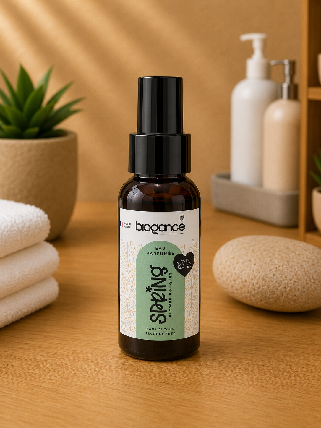 Eau Parfumée Biogance pour Chien et Chat – Sans Alcool