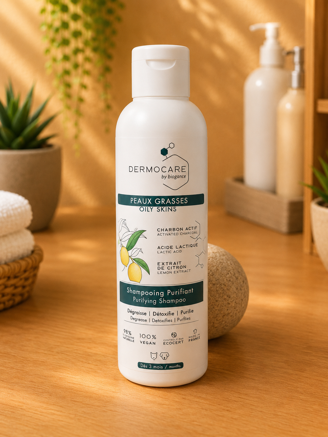 Shampooing Purifiant pour Peaux Grasses 250ml