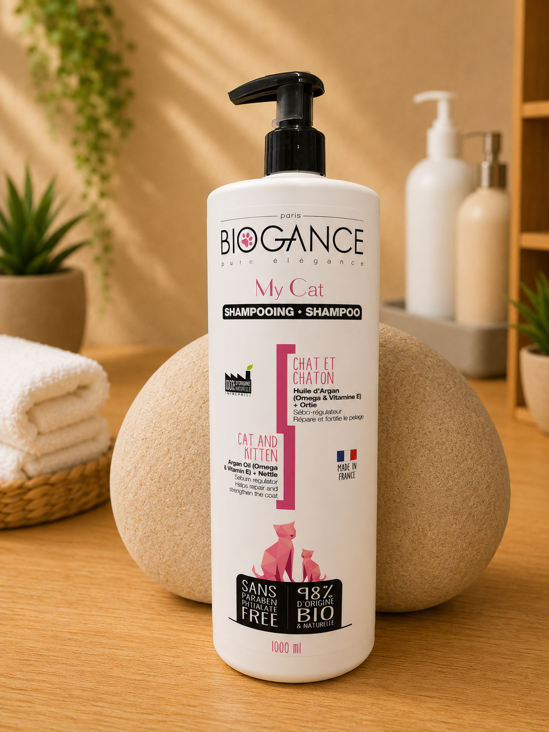 Shampooing My Cat Biogance pour chat 1 litre
