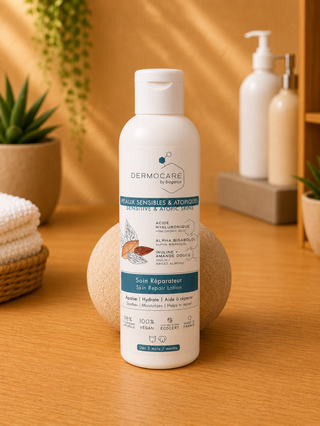 Soin réparateur Dermocare pour peaux atopiques 250 ml