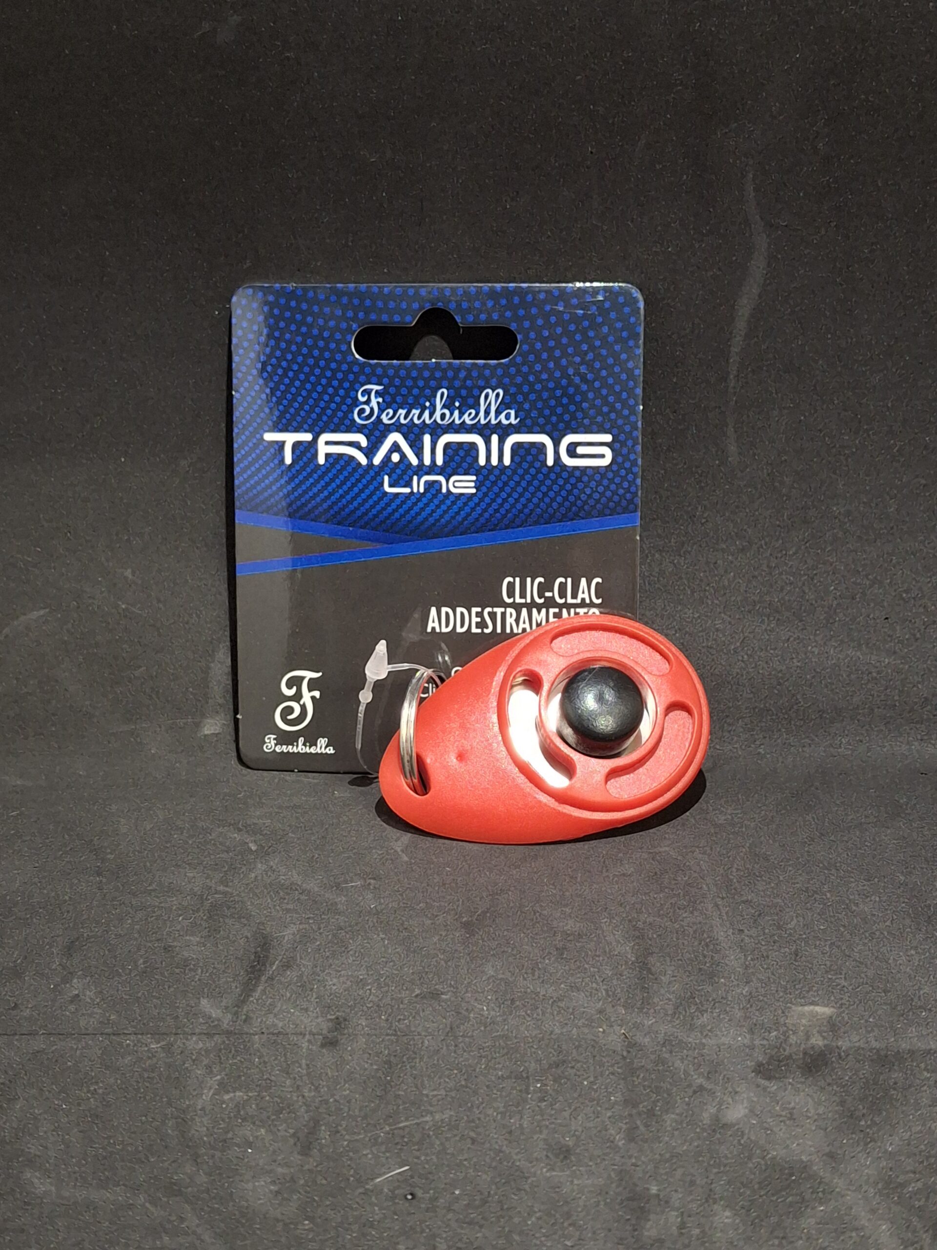 Clicker d’éducation Ferribiella Training Line rouge