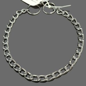 Collier chaîne HS Sprenger chromé 45 cm - 3 mm