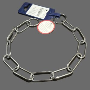 Collier chaîne Trixie chromé 46 cm 3 mm