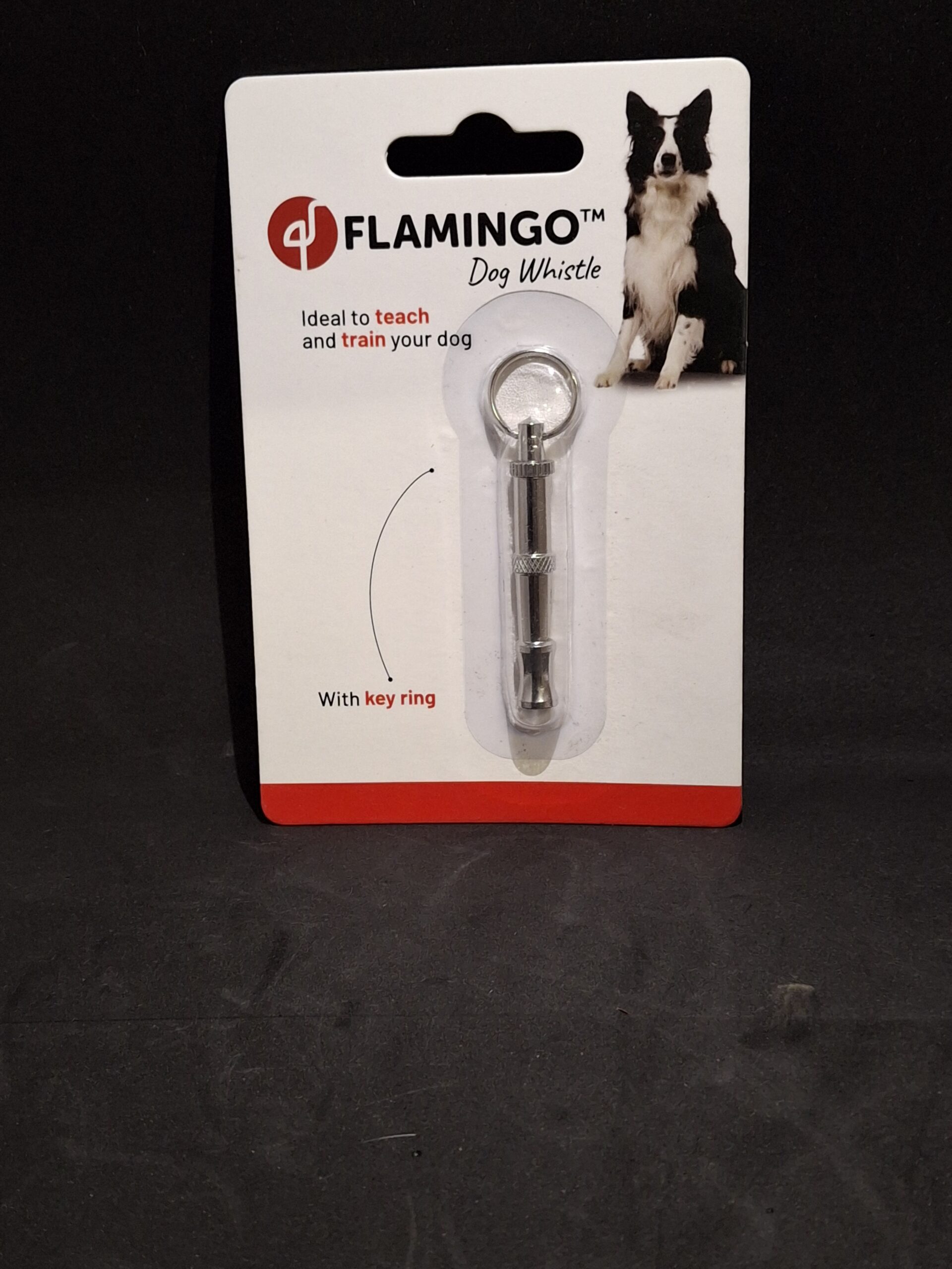 Sifflet pour chien Flamingo Freki à tonalité réglable – 6 cm